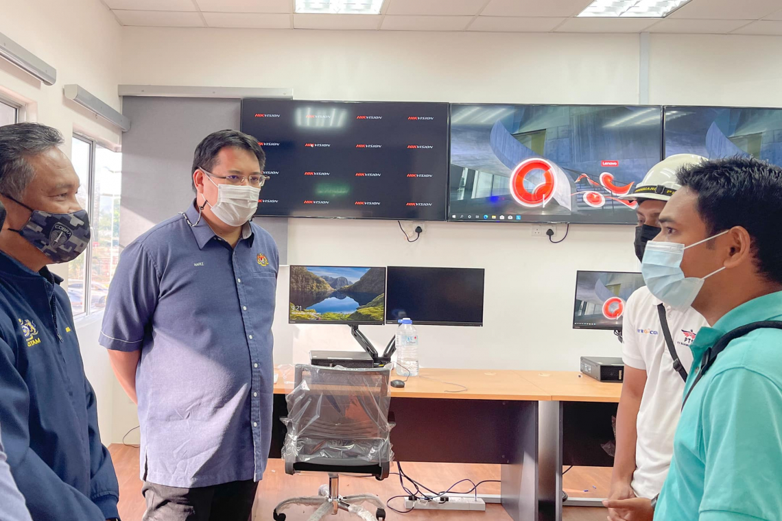 Sesi Turun Padang Ke Stesen Mesin Pengimbas Kontena, Perlis